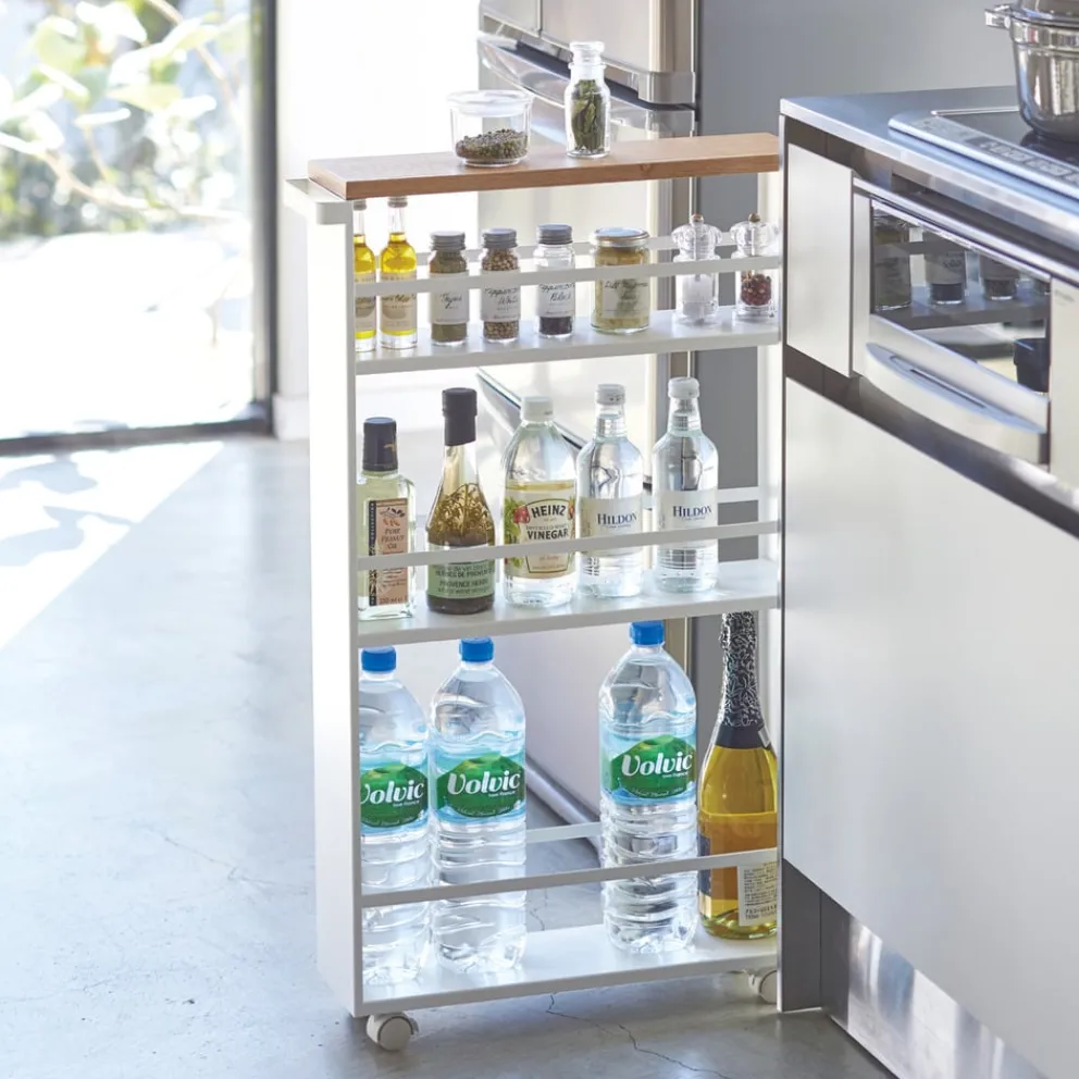 Yamazaki Servierwagen Tower weiss Discount