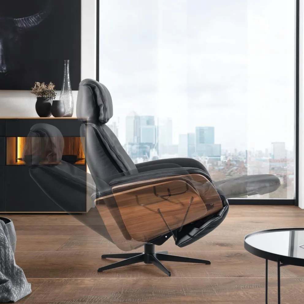 Welnova Sessel 7602 Balance schwarz