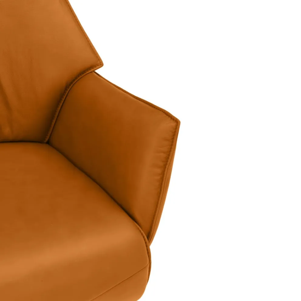 Himolla Sessel Airolo Kat. 31, Longlife cognac Outlet