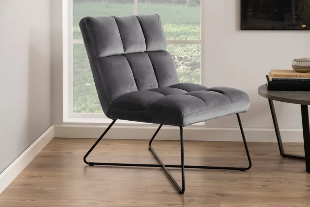 edy&liv Sessel Alba dunkelgrau Discount