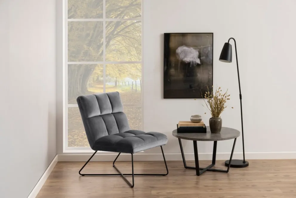 edy&liv Sessel Alba dunkelgrau Discount