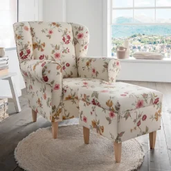 Livetastic Sessel Asino beige, ockerbraun, rot Clearance