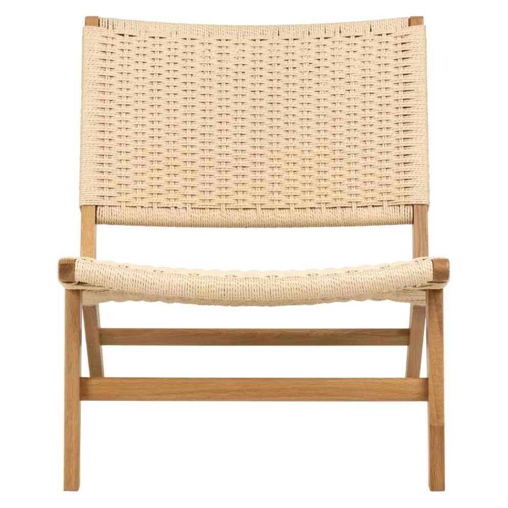 MID.YOU Sessel Carson eichefarbig, off-white Hot