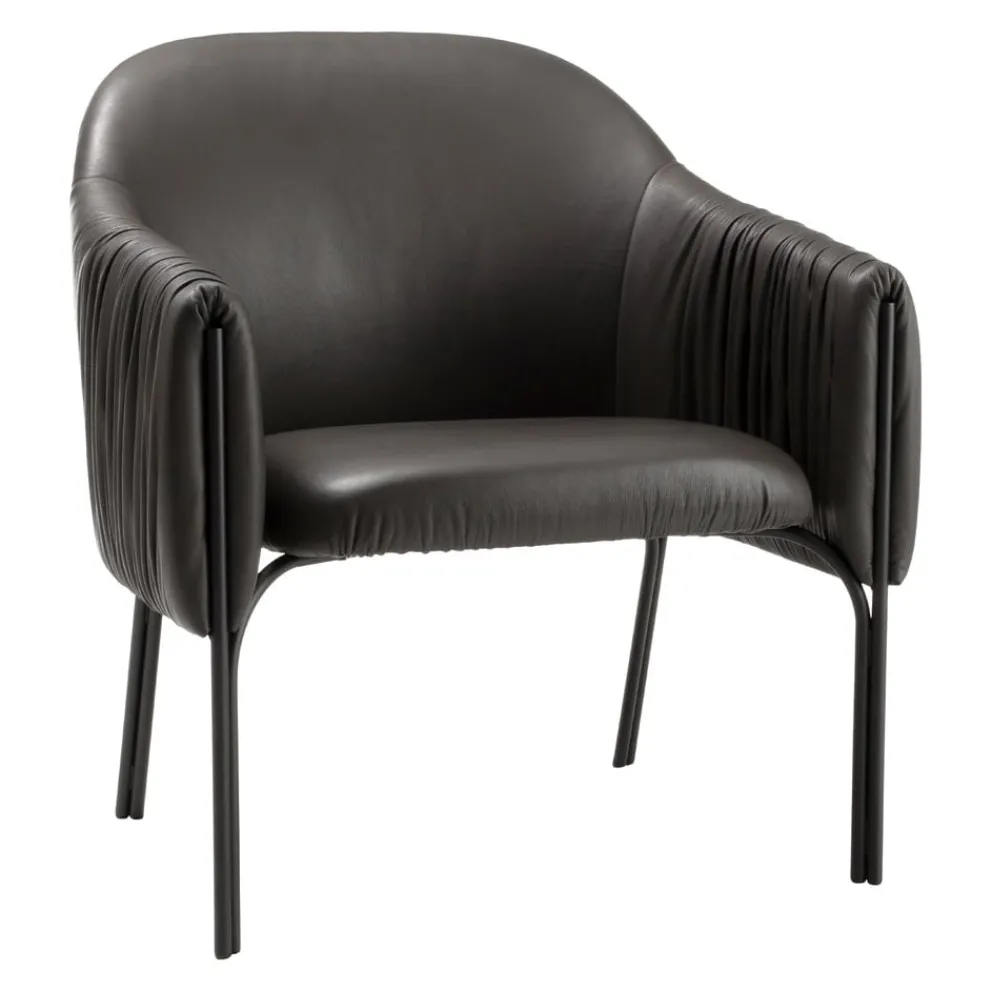 Freifrau Sessel Celine OPIUM Leder / Code 80016 Sale