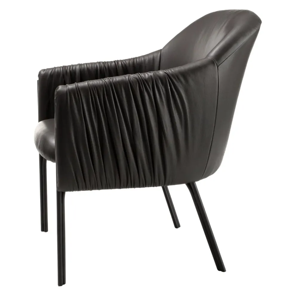Freifrau Sessel Celine OPIUM Leder / Code 80016 Sale