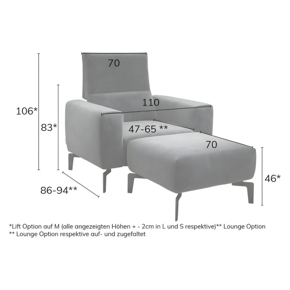 sensoo Sessel Cosy1 marine Sale