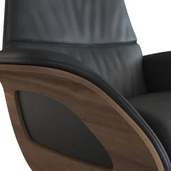 FLEXLUX Sessel Fashion Clement Omaha 0730 ink jet black Outlet