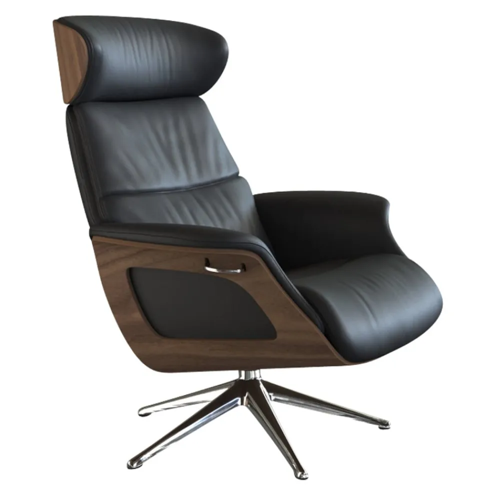 FLEXLUX Sessel Fashion Clement Omaha 0730 ink jet black Online