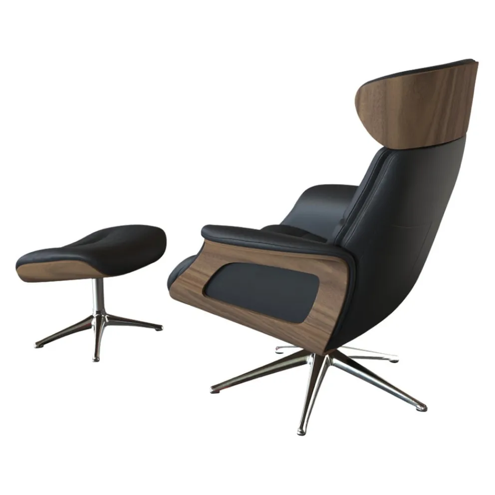 FLEXLUX Sessel Fashion Clement Omaha 0730 ink jet black Online