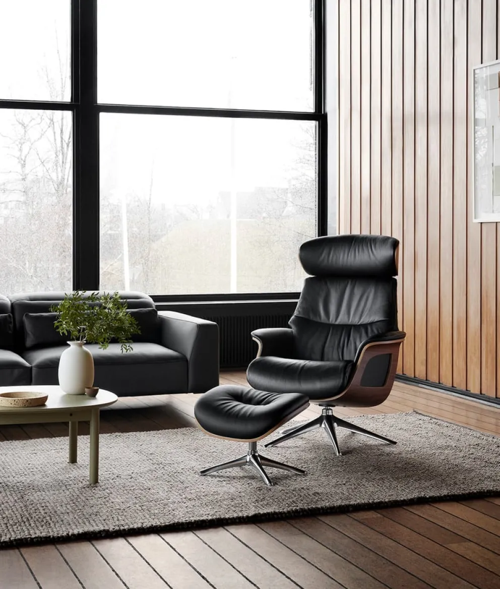 FLEXLUX Sessel Fashion Clement Omaha 0730 ink jet black Online