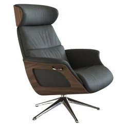 FLEXLUX Sessel Fashion Clement Dakota 0744 warm mineral grey
