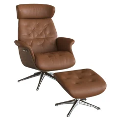 FLEXLUX Sessel Fashion Volden Omaha 0732 cognac brown Best