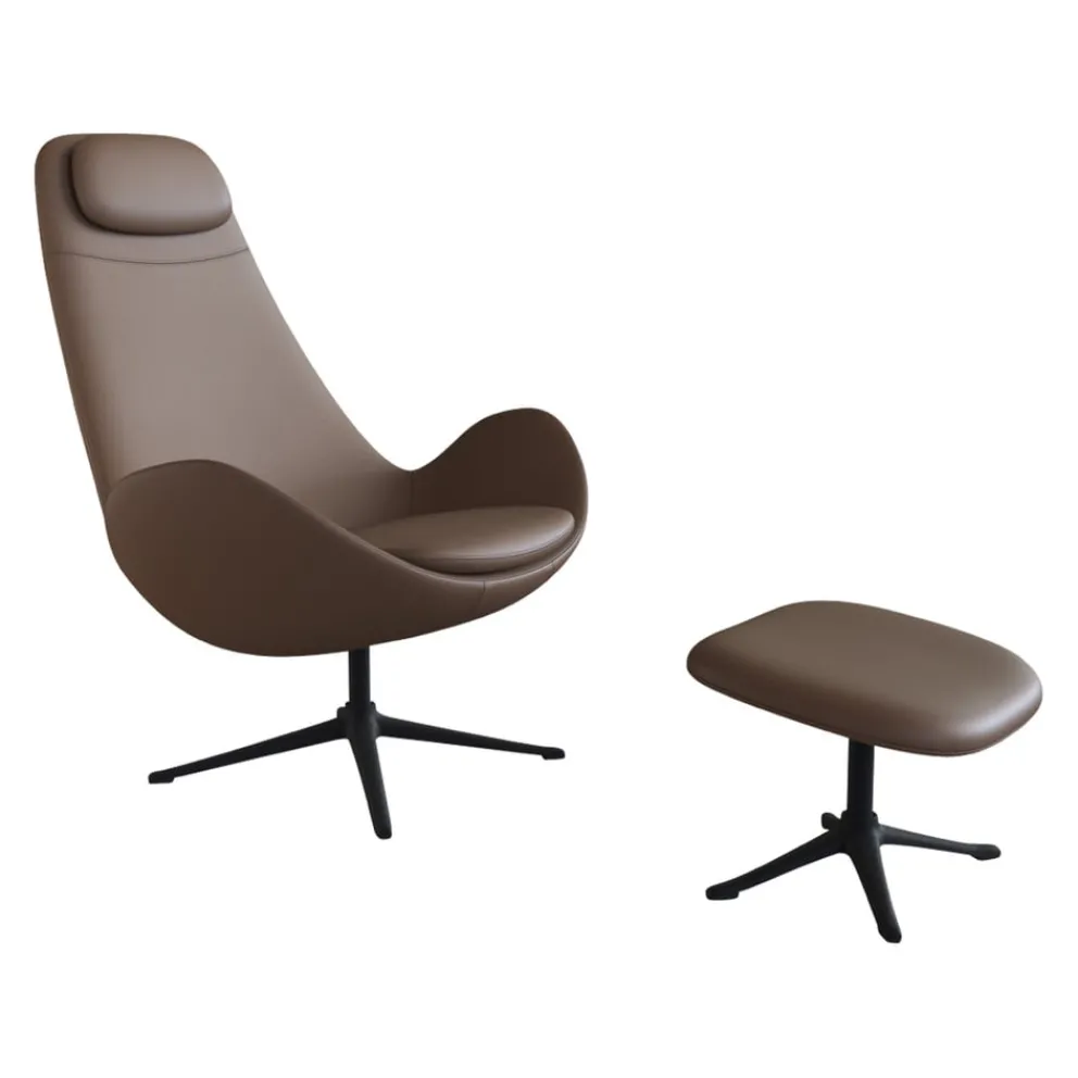 FLEXLUX Sessel Ghost High Savoy 0970 Modena Brown Online