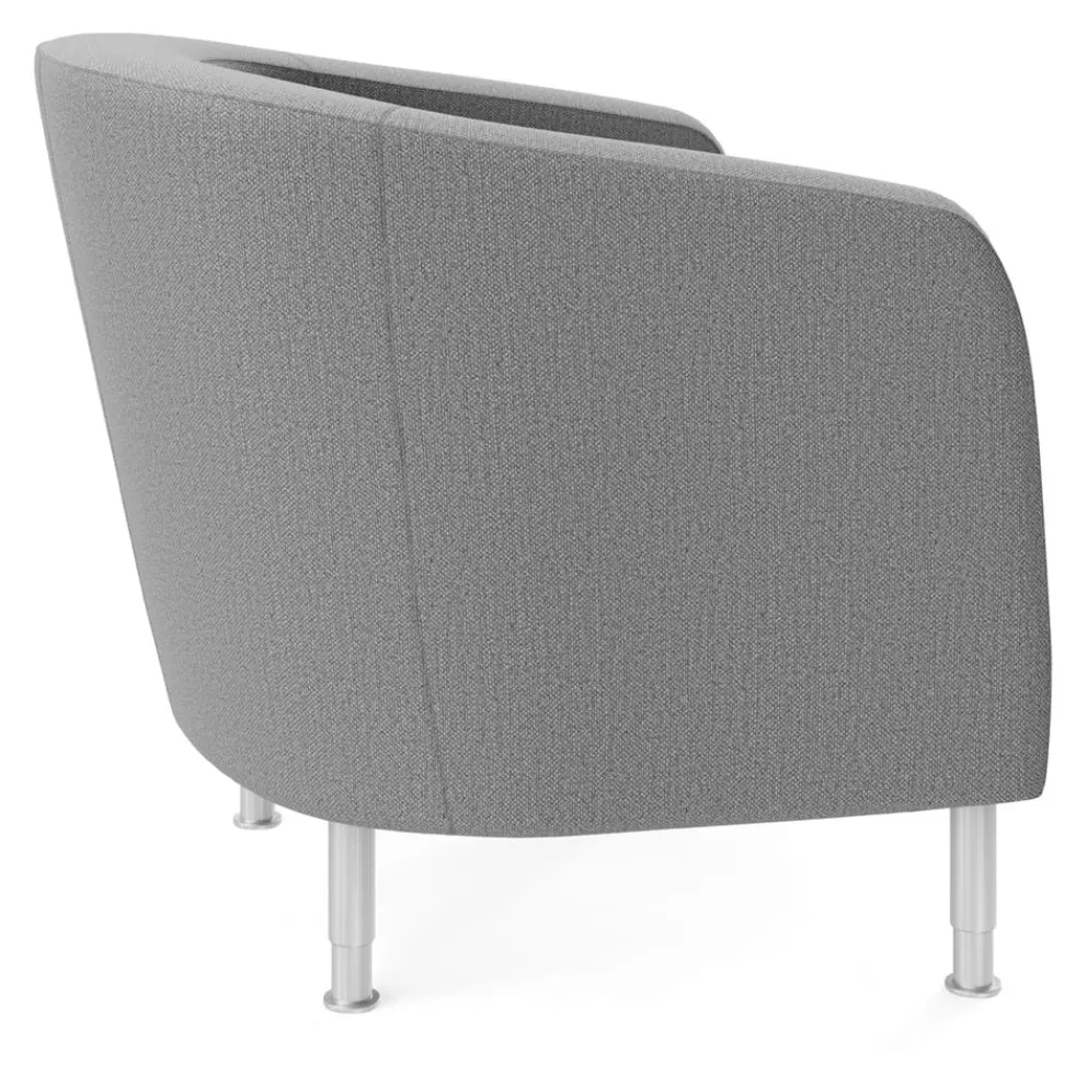 INTERTIME Sessel I-Pivo Carla hellgrau U1204C Hot