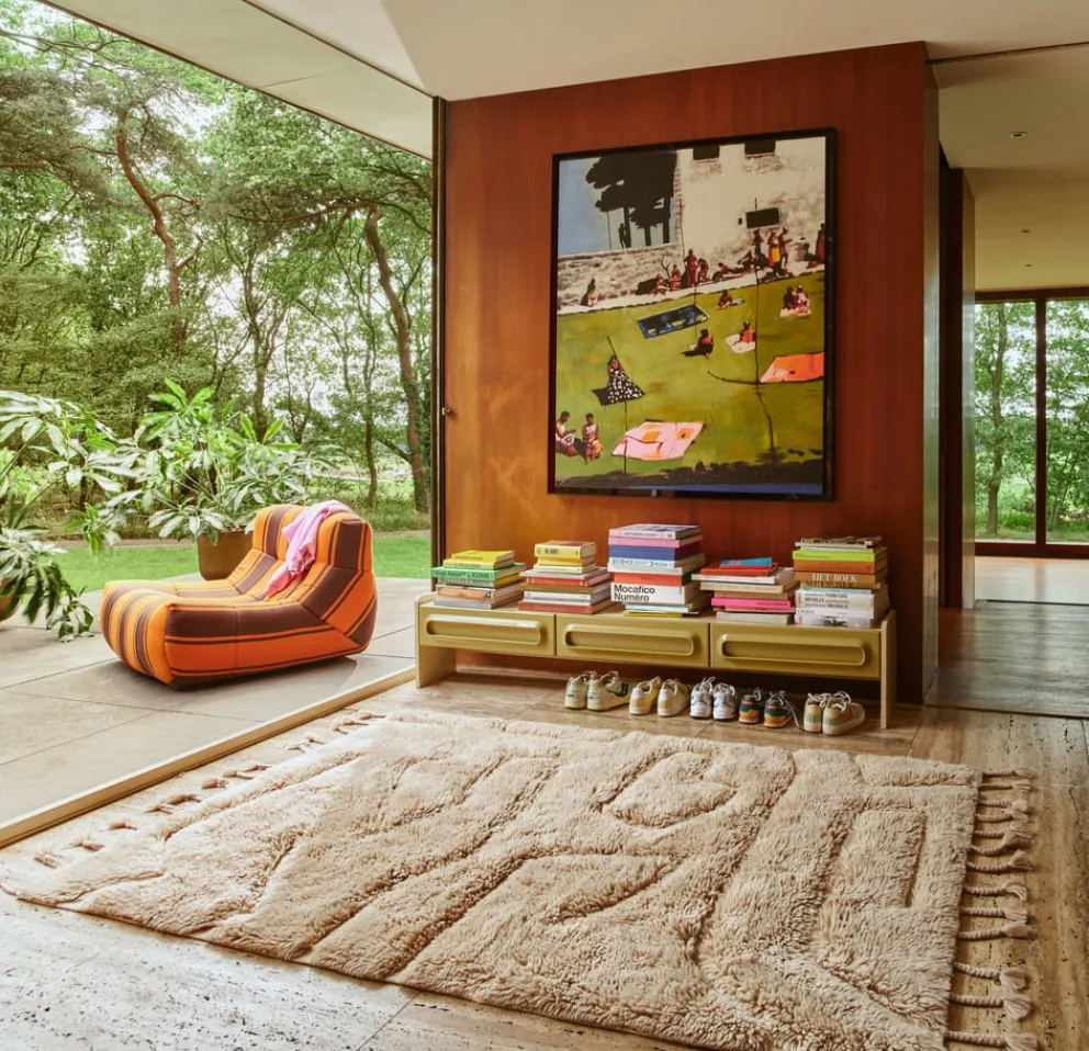 HKliving Sessel Lazy orange