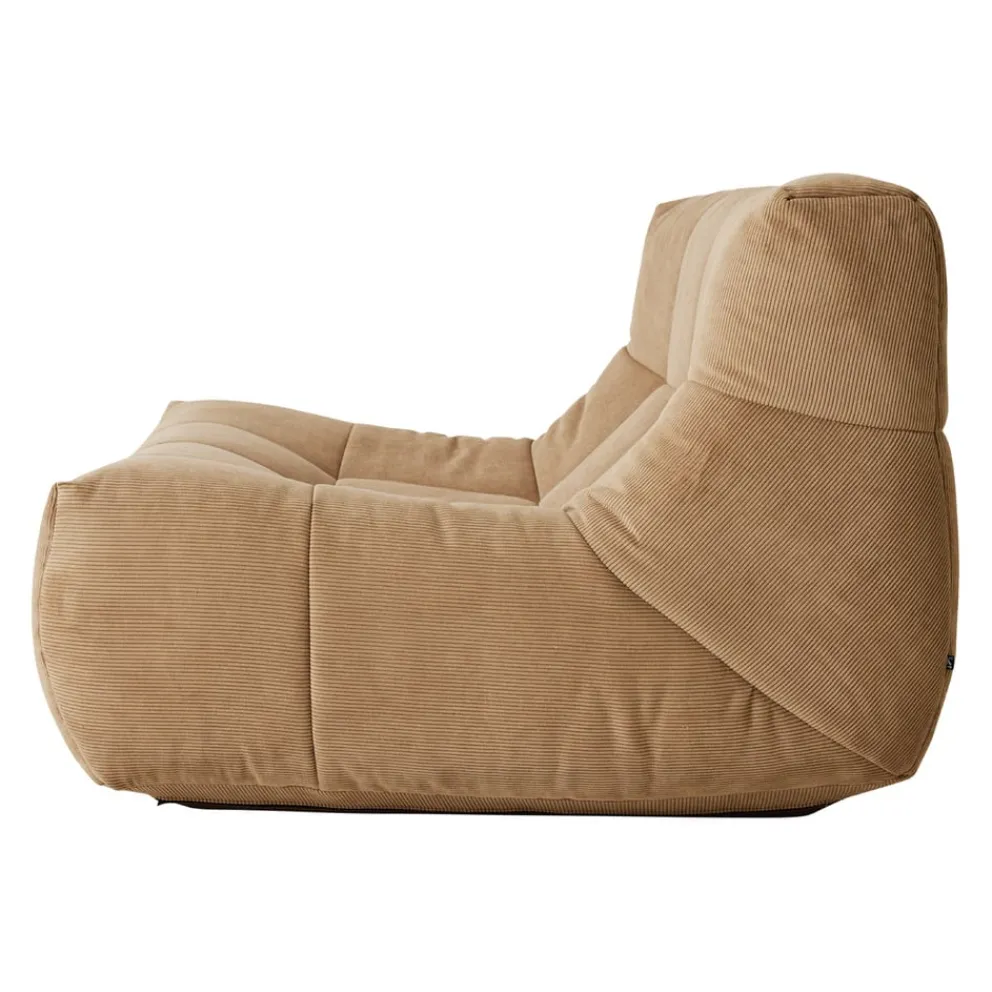 HKliving Sessel Lazy braunbeige Outlet