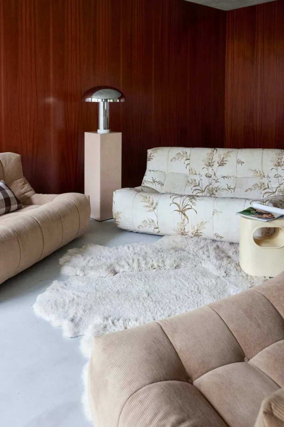 HKliving Sessel Lazy braunbeige Outlet