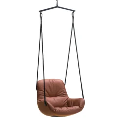 Freifrau Sessel Leya Swing Seat SAHARA Leder / Code 60007 Sale