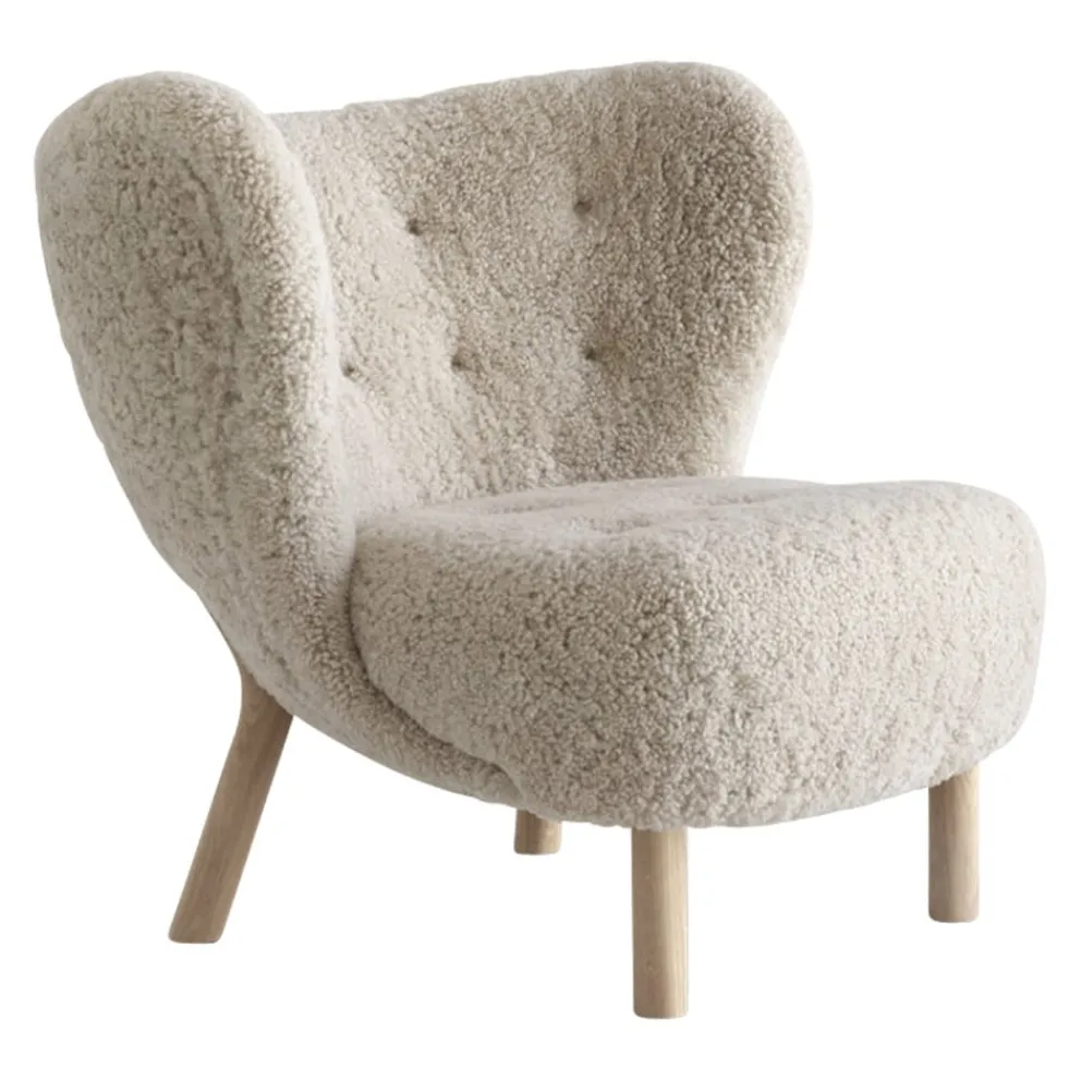 &Tradition Sessel Little Petra Sheepskin Moonlight Discount