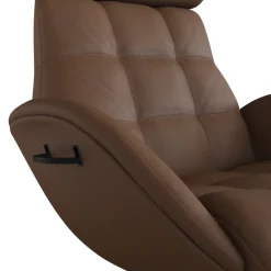FLEXLUX Sessel Metro Chester Dakota 0742 modern cognac brown
