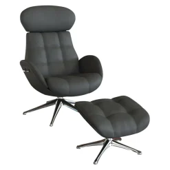 FLEXLUX Sessel Metro Chester Dakota 0744 warm mineral grey Sale