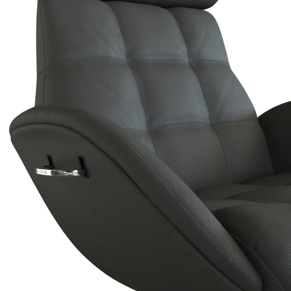 FLEXLUX Sessel Metro Chester Dakota 0744 warm mineral grey Sale