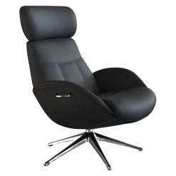 FLEXLUX Sessel Metro Elegant Dakota 0740 deep black Hot