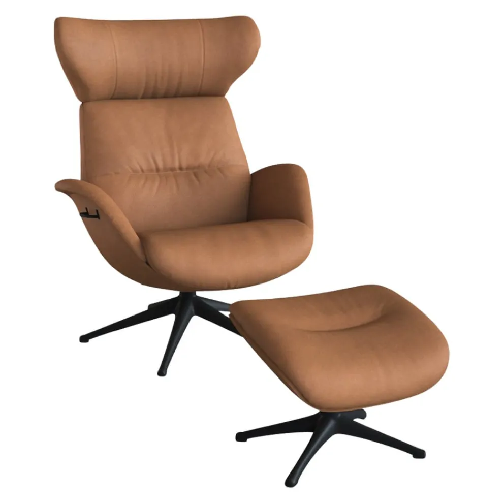 FLEXLUX Sessel Metro More Nature 0720 Cognac Clearance
