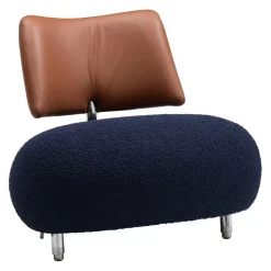 LEOLUX Sessel Pallone dunkelblau Outlet