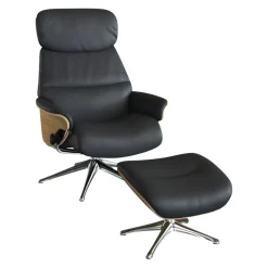 FLEXLUX Sessel Scandi Aarhus Omaha 0730 ink jet black