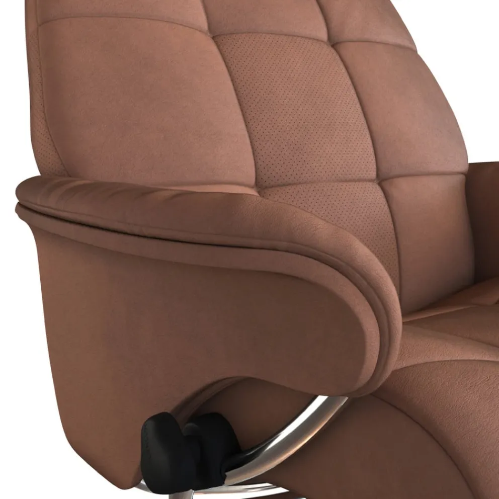 FLEXLUX Sessel Scandi Skagen Nature 0724 Chestnut Brown Outlet