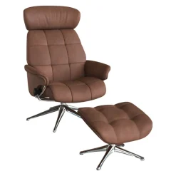 FLEXLUX Sessel Scandi Skagen Nature 0724 Chestnut Brown Outlet