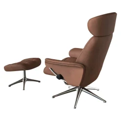 FLEXLUX Sessel Scandi Skagen Nature 0724 Chestnut Brown Outlet