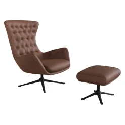 FLEXLUX Sessel Sini Nature 0724 Chestnut Brown Clearance