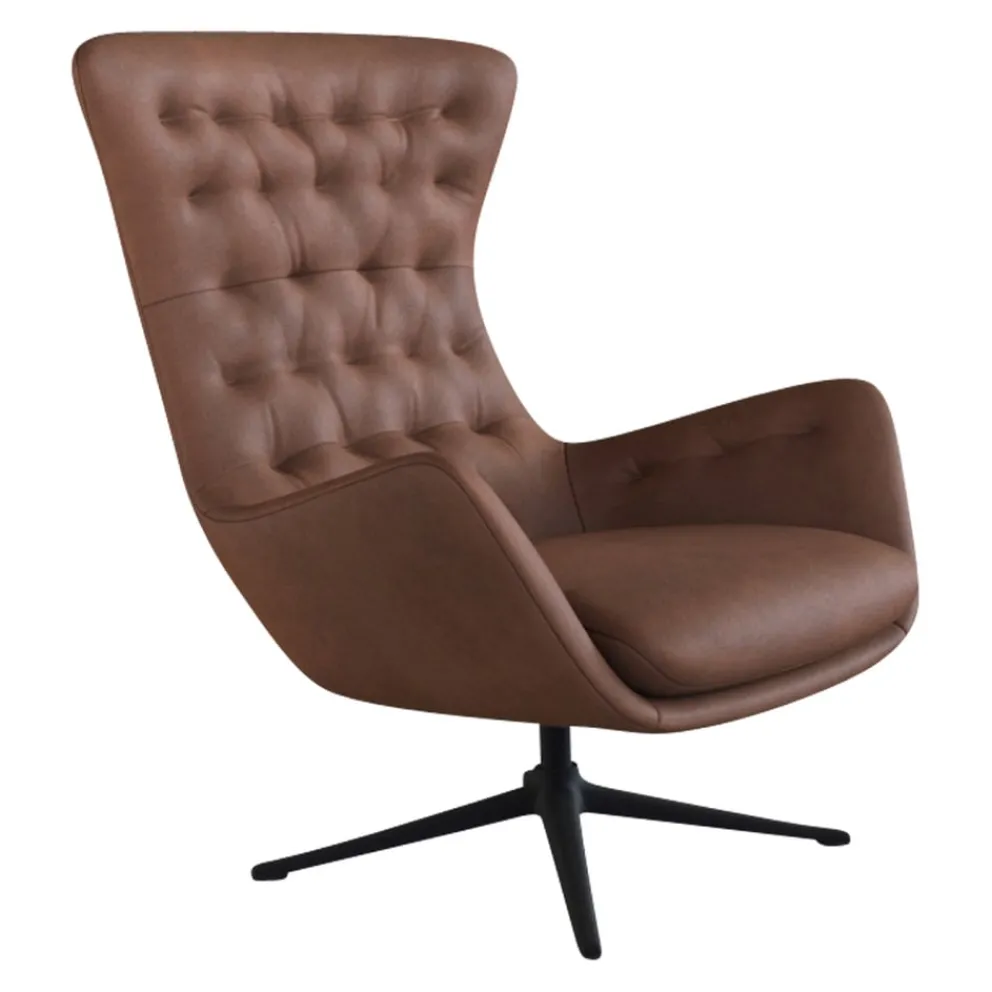 FLEXLUX Sessel Sini Nature 0724 Chestnut Brown Clearance