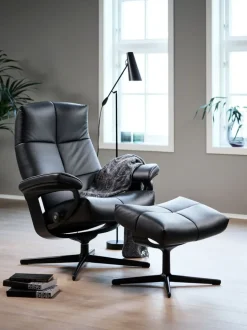 Stressless Sessel ST-David 093 Batick 19 Black New