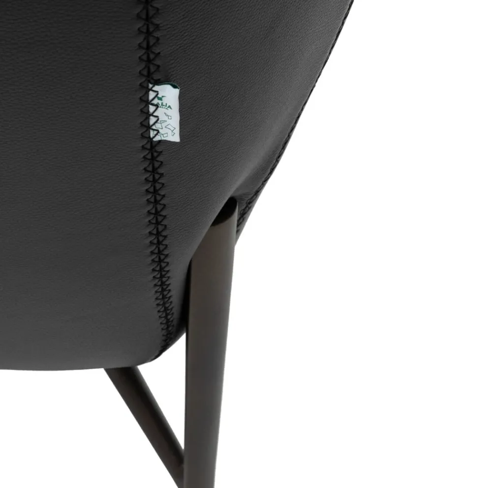 Calia Italia Sessel Venere schwarz
