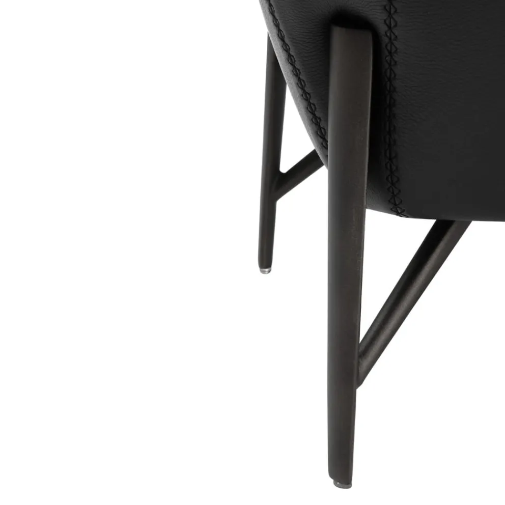 Calia Italia Sessel Venere schwarz
