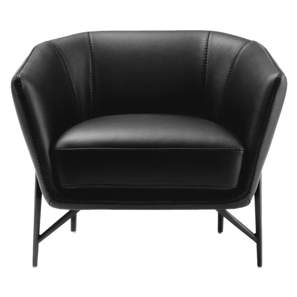 Calia Italia Sessel Venere schwarz
