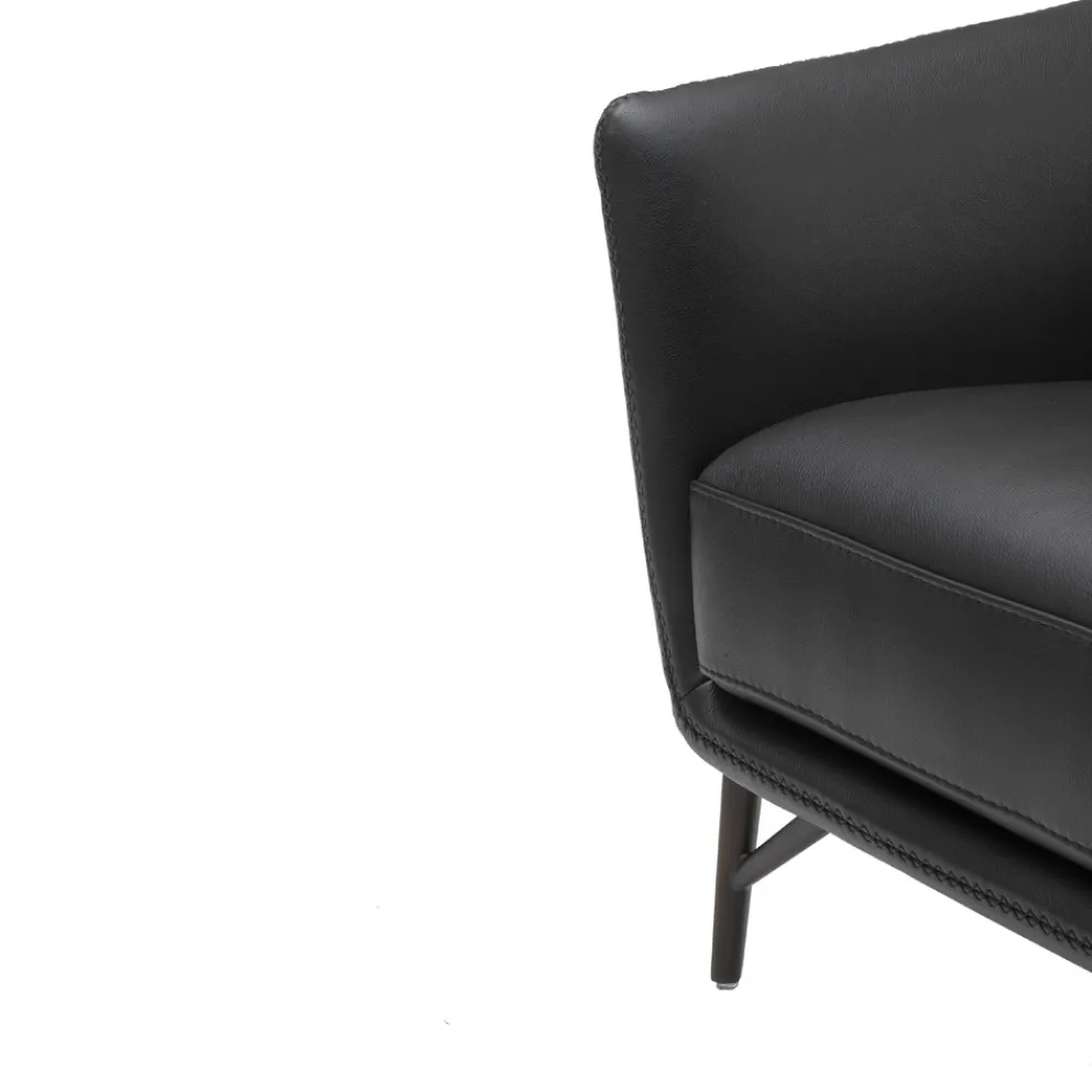 Calia Italia Sessel Venere schwarz