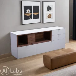 Venjakob Sideboard Andiamo Home 37 Kristallweiss Clearance