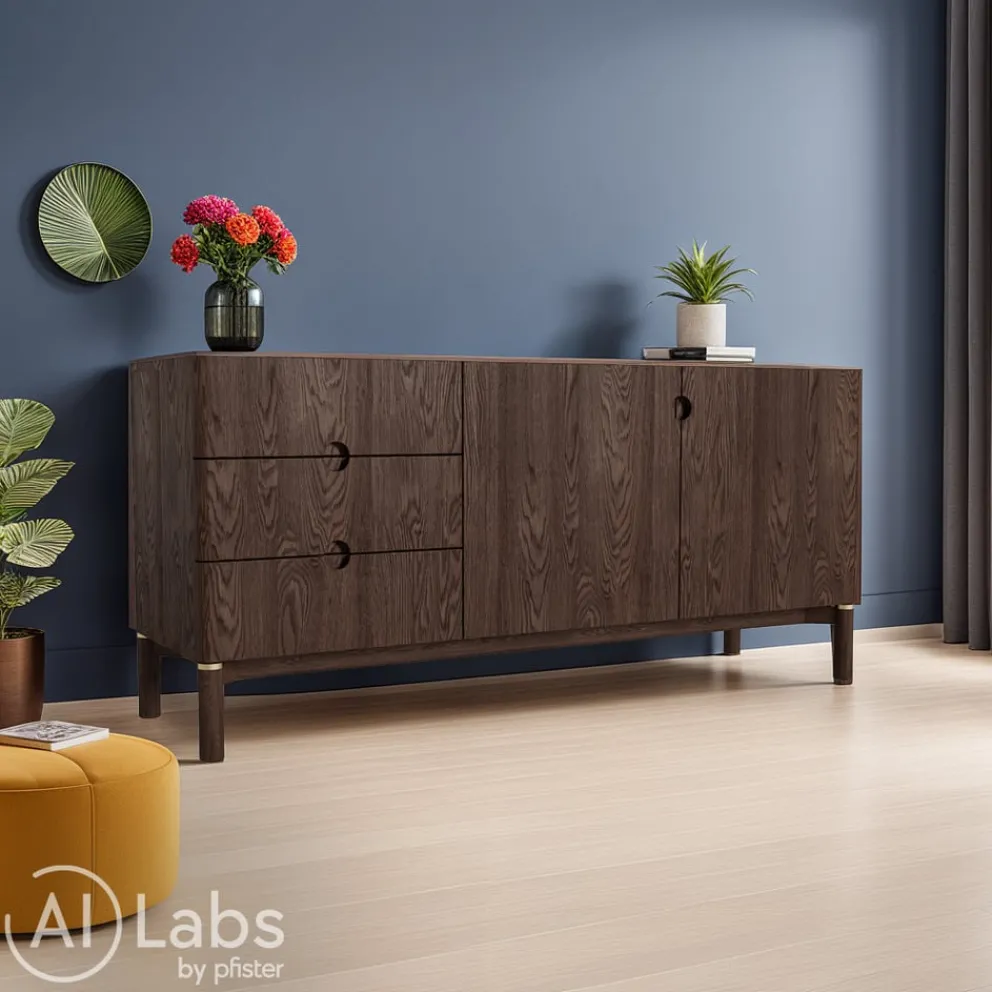 Lomoco Sideboard Arun nussbaumfarbig Online