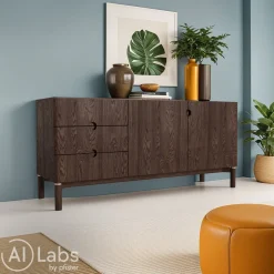 Lomoco Sideboard Arun nussbaumfarbig Online