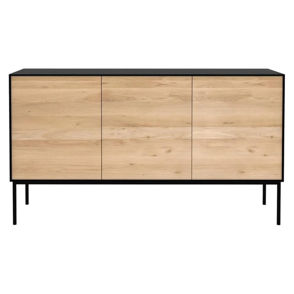 Ethnicraft Sideboard Blackbird eichefarbig, schwarz New