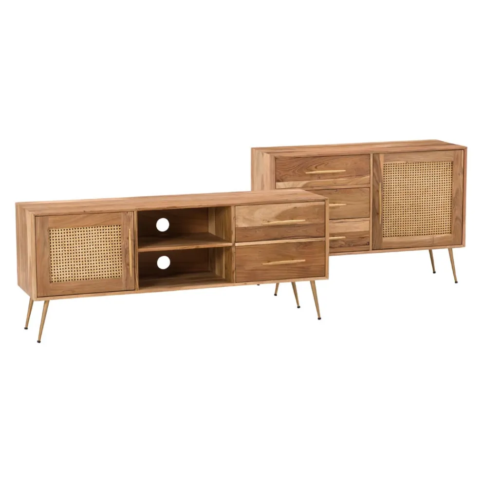 Ambia Home Sideboard Bonnie akaziefarbig Hot