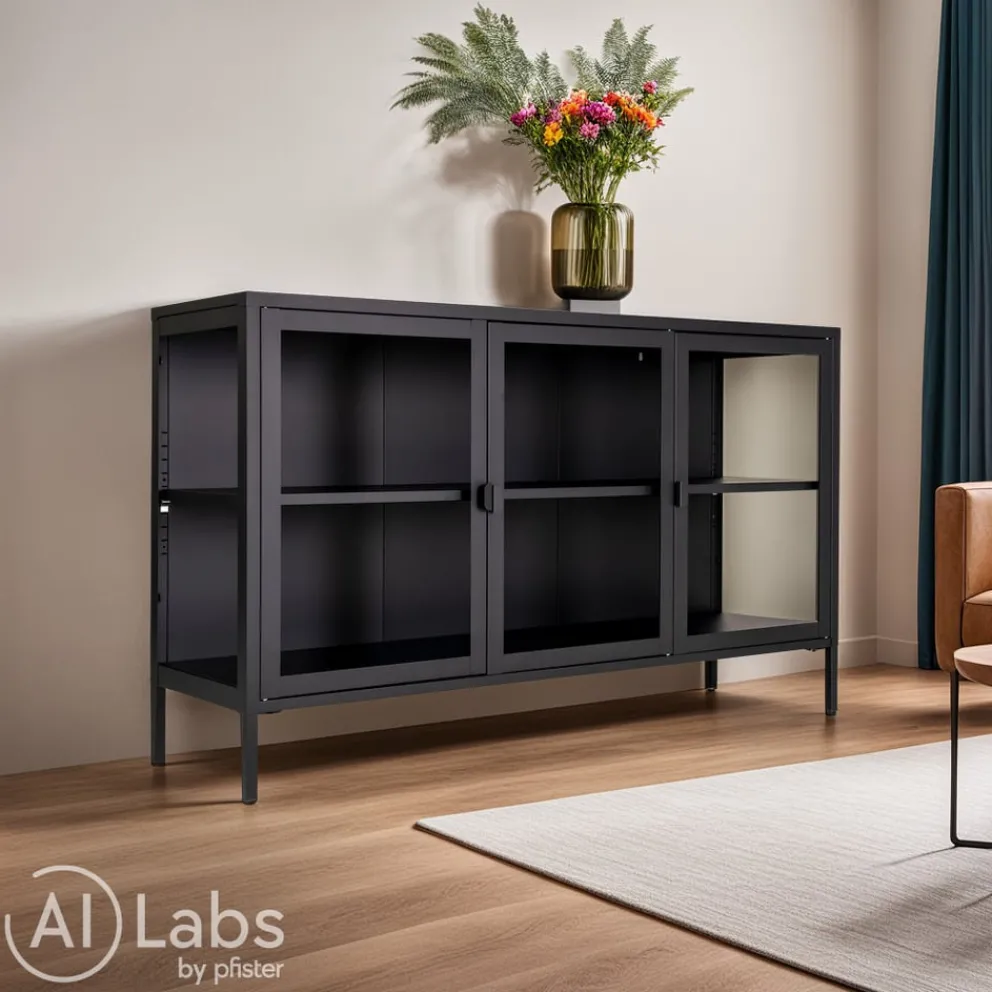 Johann Jakob Sideboard Brisbane schwarz Outlet