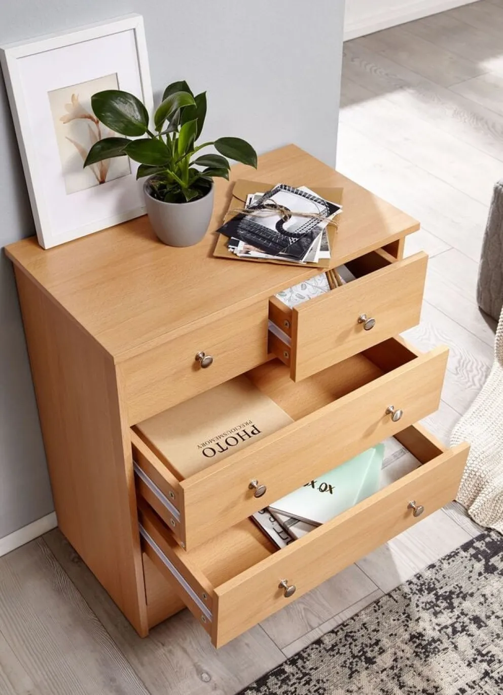 MID.YOU Sideboard Buche buchefarbig Outlet