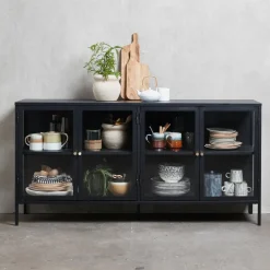 Lomoco Sideboard Carmel schwarz Online