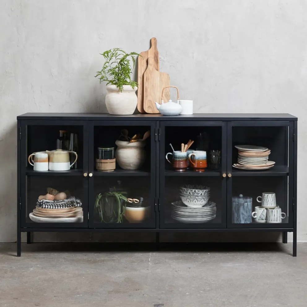 Lomoco Sideboard Carmel schwarz Online
