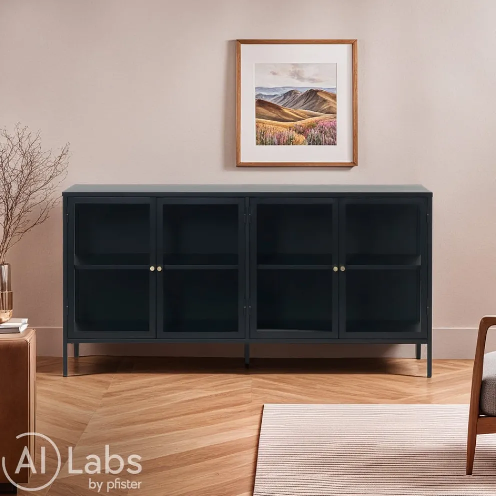 Lomoco Sideboard Carmel schwarz Online